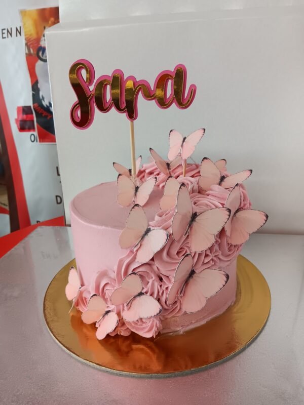 TARTA DE DECORACIO´N EN BUTTERCREAM