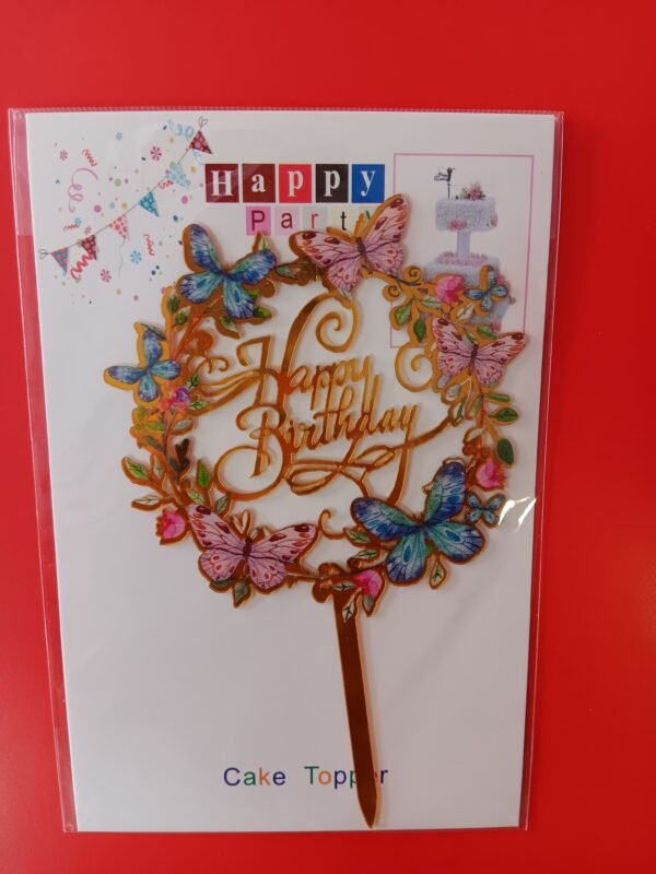 HAPPY BIRTHDAY DE MARIPOSAS