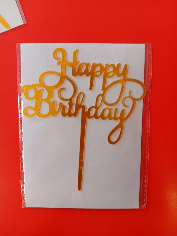 HAPPY BIRTHDAY