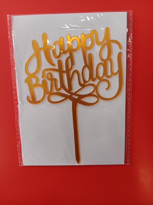 HAPPY BIRTHDAY