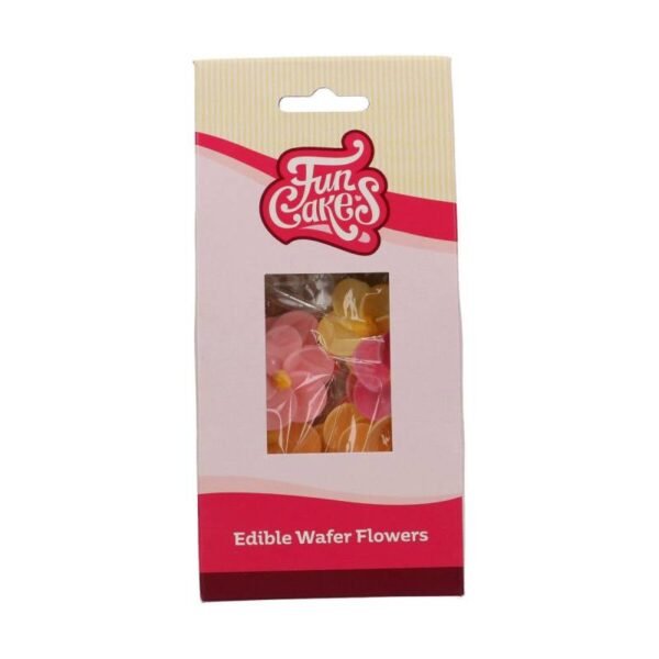 SET 12 FLORES DE PAPEL COMESTIBLES PRIMULAS