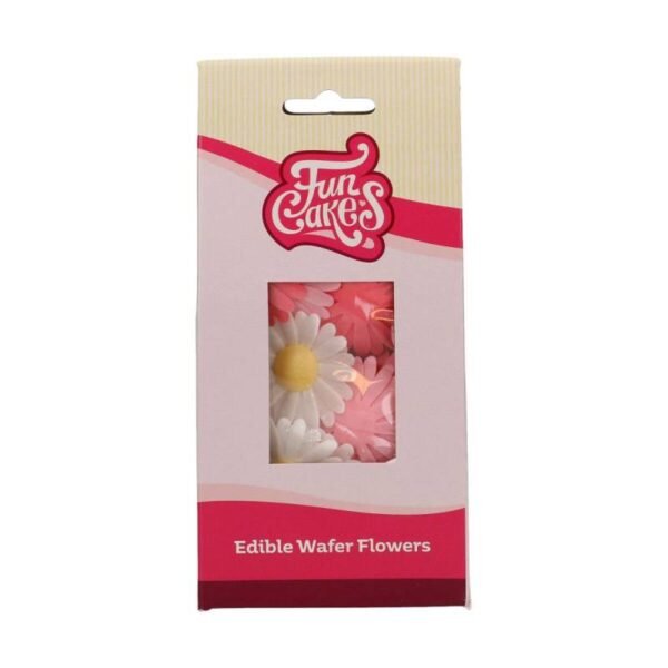 SET 13 FLORES DE PAPEL COMESTIBLES MARGARITA