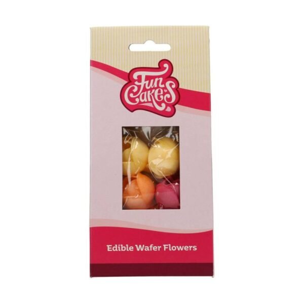 SET 7 FLORES DE PAPEL COMESTIBLES PEONIA