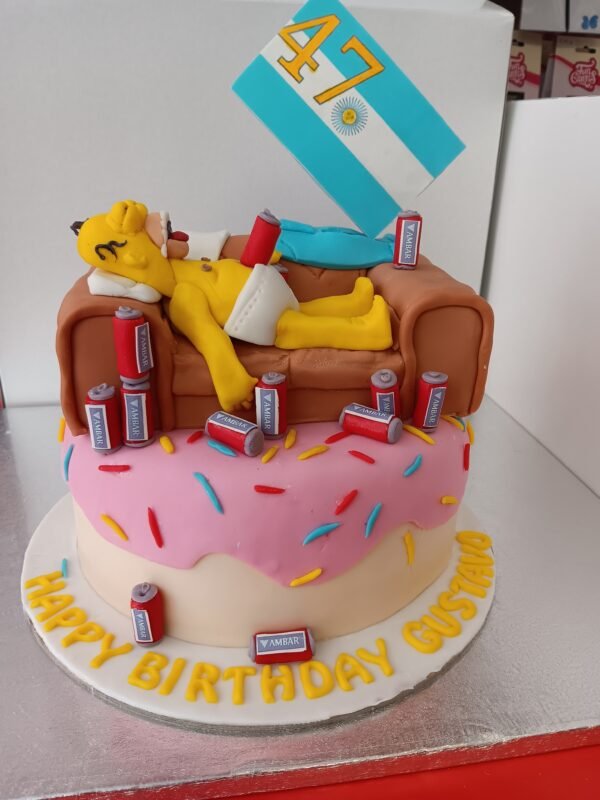 Tarta homer simpson - Imagen 4
