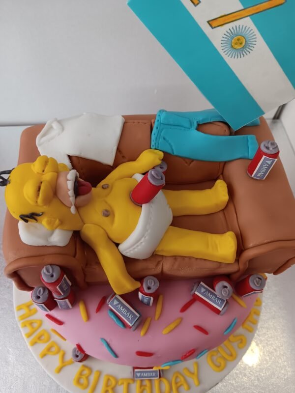 Tarta homer simpson - Imagen 2