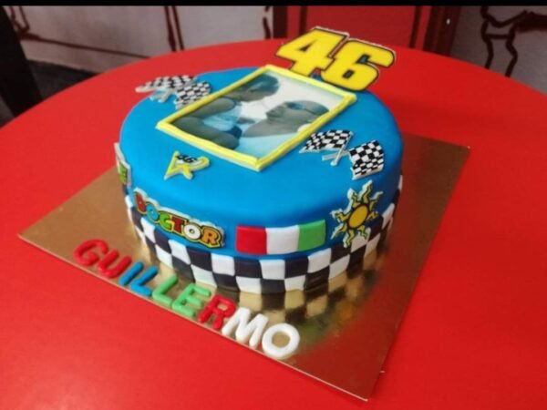 TARTA VR46 FONDANT