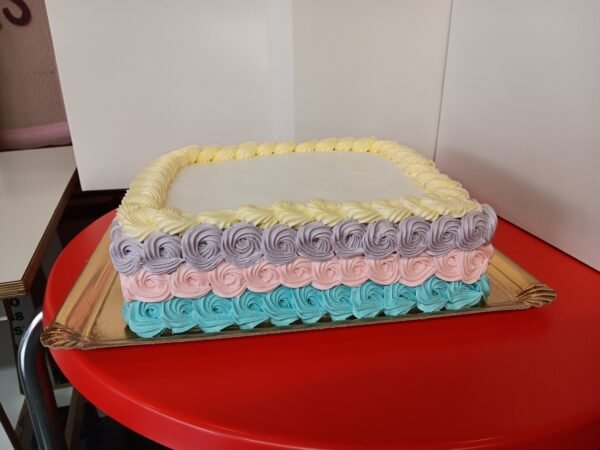 Tarta Rosetas de Unicornio de Merengue