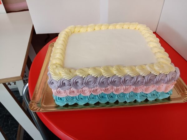 Tarta Rosetas de Unicornio de Merengue - Imagen 4
