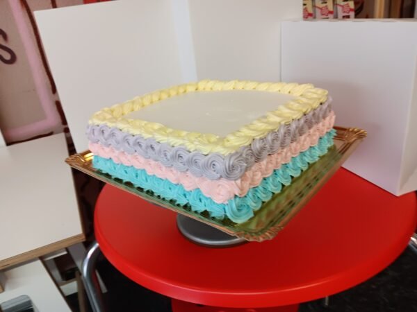 Tarta Rosetas de Unicornio de Merengue - Imagen 3