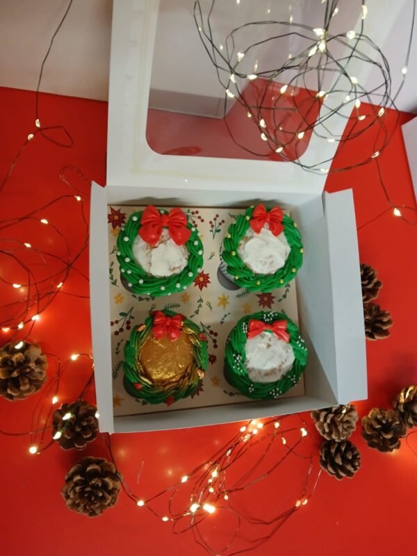 Tarta+cupcakes navideña - Imagen 6